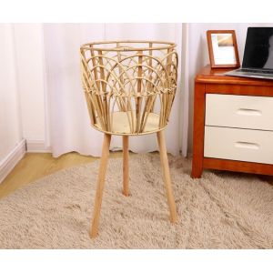 Best Home Decor Popular Rattan Plant Stand, Planter Holder Wholesale