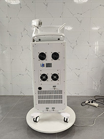 1 Year 808nm Wavelength 50*40*100cm Diode Laser Hair Removal Machine