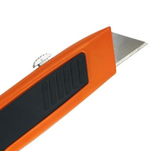 Tool knife,paper cutter knife,retractable utility knife of ABS+TPR sharp point