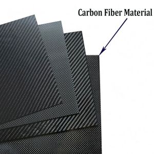 100mm x 250mm 3K High-Hardness Carbon Fiber Sheet for Models, Manufacturing, and