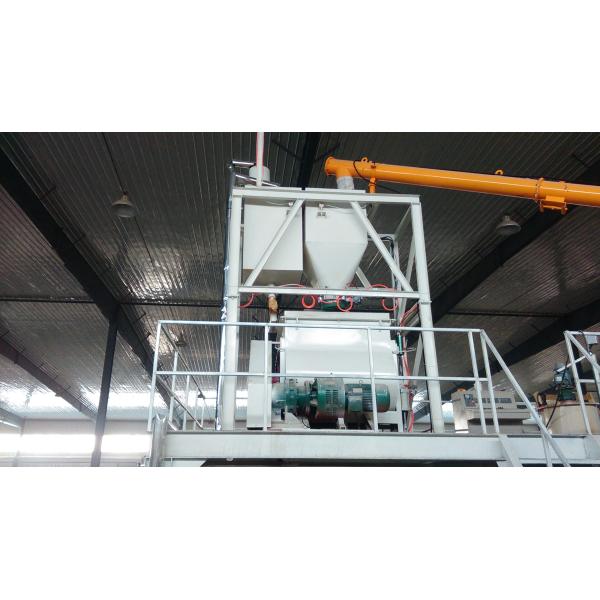 CE Magnesium Oxide Board Production Line with Fully Auto Mixing System and Cutting Saw