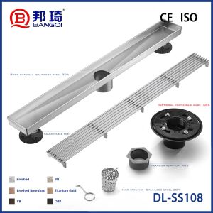 BQ-108 American Stainless Steel Floor Drain