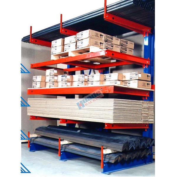 Industrial Orange Extra Heavy Duty Cantilever Racks For Plywood / Furniture Parts