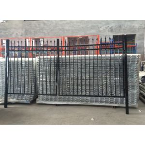 Tubular Steel Security garrison fence panels 1800mm x 2400mm stocked for sale