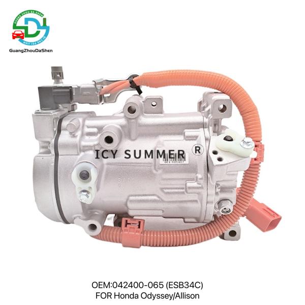 Buy 042400-065 Remanufactured Hybrid AC Compressor For Honda Odyssey / Allison ESB34C at wholesale prices