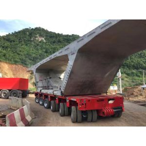 Customized 200t Hydraulic Axle Modular Trailer With ABS Braking System