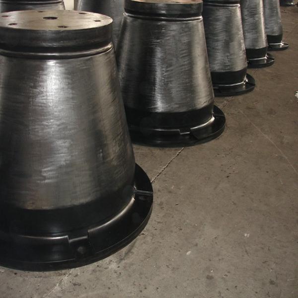 Buy Effective Protection Cone Rubber Fender with 70% 72% Rated Deflection at wholesale prices