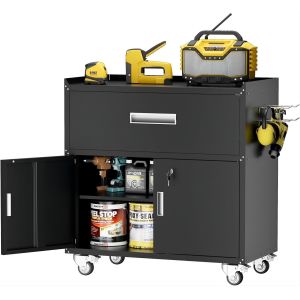 Quality 77x46x90CM black color stand tool cabinet office furniture cabinet used in warehouse for sale