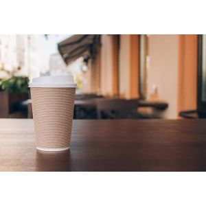 Professional Manufacture Customized Beverage Take Away 7oz Disposable Ripple