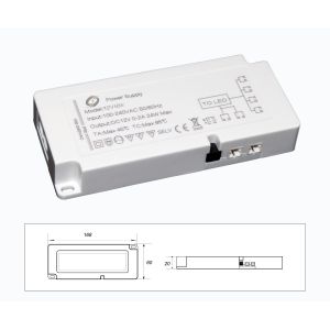 Cabinet 60W 24V LED Driver Transformer With PIR Hand IR Sensor