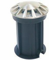 Quality 8 windows 3W 85-265V stainless steel cover LED inground light for sale