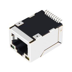 HR963130AE Surface Mount 10/100Mbps SMT RJ45 Connector