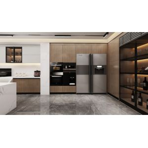Extra Large Countertop White Kitchen Cabinet Good Elegance And Functionality