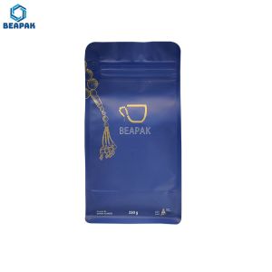 Custom Heat Seal k Sealable Coffee Pouch Packaging