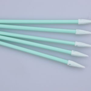 Cleanroom Double Layers Polyester Swab For Cleaning Precision Instrument
