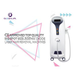 Professional 3 Wavelength Diode Laser Hair Removal Machine 0.5 - 10Hz Frequency