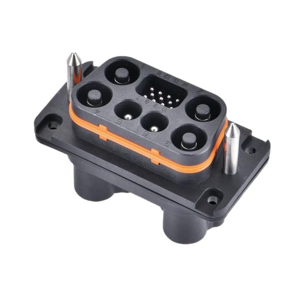 Neopower 240A/120A Stacked Energy Storage Connector Set | 1500V DC Plug & Floating Receptacle