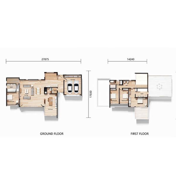Luxury Prefab Modular Homes With Light Gauge Steel Frame | Affordable & Stylish
