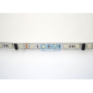 DMX512 Digital LED Strip Lights Flexible With 30 LEDs / 10 Pixels Per Meter
