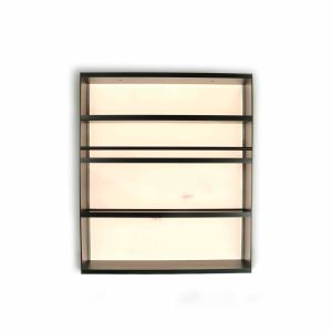 LED Lighted Aluminum Display Shelf For Kitchen