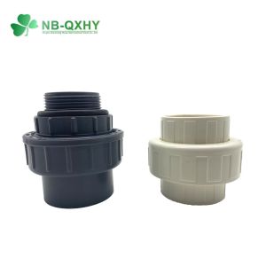 Glue Connection PVC Female Socket Blue Pipe Fitting Union for Water Supply ANSI