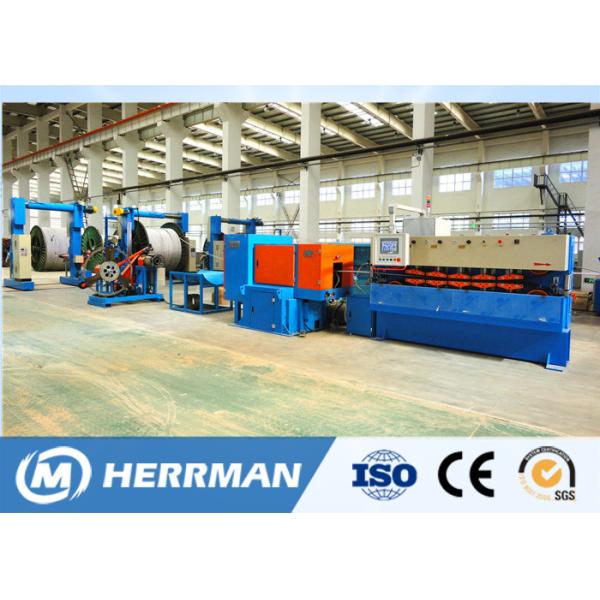 Buy Al Alloy Cable 1200RPM Continuous Interlock Armouring Machine at wholesale prices