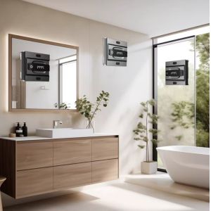 Four Water Spray TUYA APP Robot Window Cleaner Water Clean