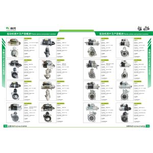11T Starter motor Isuzu 4BG1T 0240003120, 0240003121, 0240003122, 0240003123,