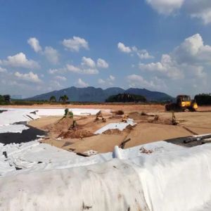 density Polyethylene Plastic Geotextile and Geonet 3D Composite Drainage Net