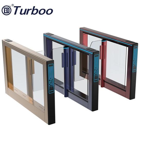 Buy 200V AC Speed Gate Turnstile With Acrylic Arm Servo Brushless Motor For Office Building at wholesale prices