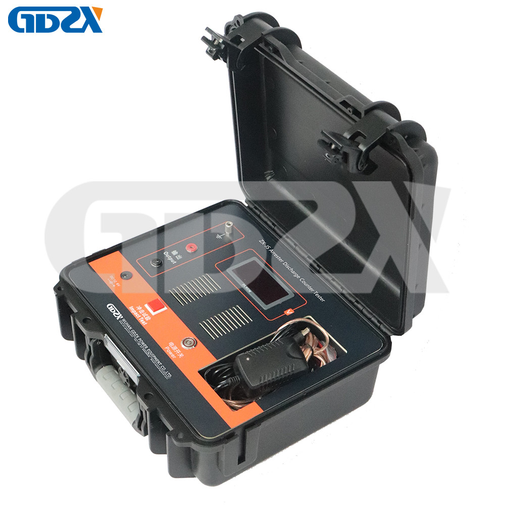 Quality ZX-JS Factory sale High accuracy Portable AC Lightning Arrester Discharge Counter Tester for sale