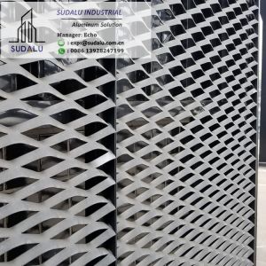 SUDALU Curtain Wall Exterior Aluminum Facade Metal Screen Panel