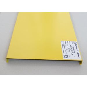 China B Shaped Plain Aluminum Strip Ceiling With Akzo Nobel Environmental on sale