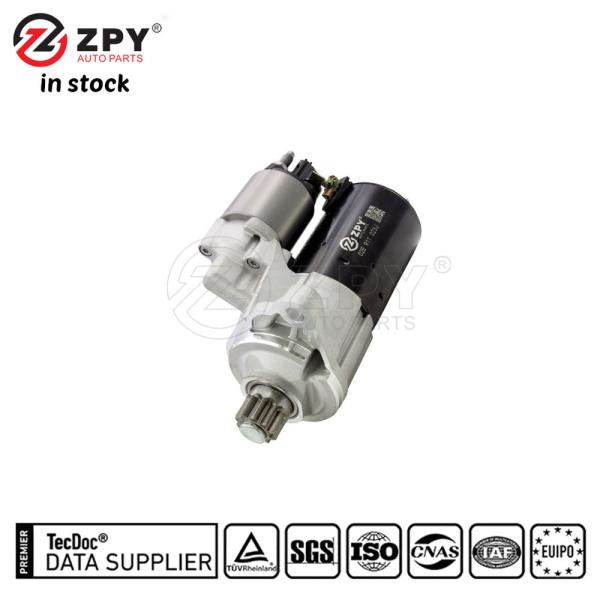 ZPY Starter Motor 02E911023J for VW Golf Jetta Audi A3 TT 2.0L