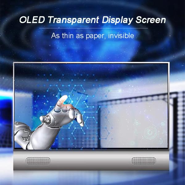 30'' See Through OLED Advertising Transparent OLED Signage 30 Inch