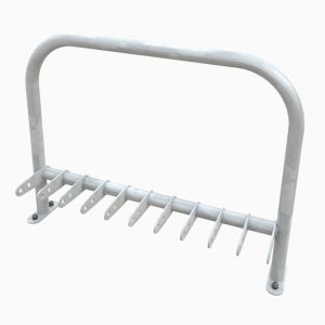 Sheffield Single Sided Scooter Parking Rack Hardware Fabrication E Scooter Rack