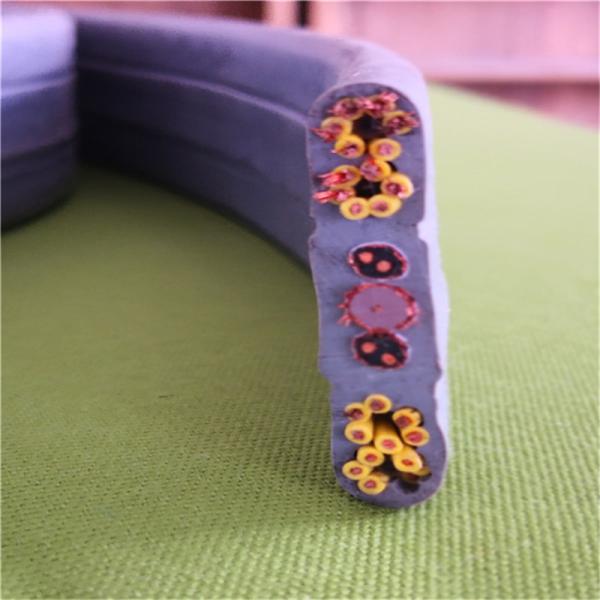 Shielded Flat Travel Cable 64cores with Coaxial Cable