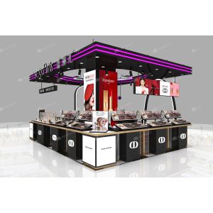 BKC013 Cosmetic Display Counter Booth Makeup Display Store Decoration Beauty