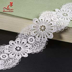 Wholesale Lace Trim Stretch Lace Trim Flat Lace Trim Flower Embroidery