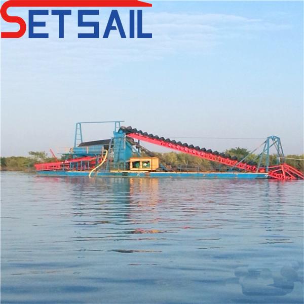 Chain Bucket River Sand Gold Dredging Equipment for Diamond