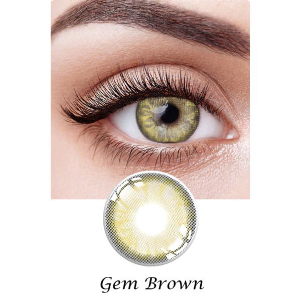 Most Natural Gem Contact Lens Toric Colored Contacts For Dark Eyes 14.0mm
