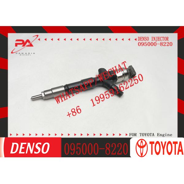 Common Rail Injector 23670-30140 23670-39186 for Toyota Hilux 1KD-FTV 095000-8220 Fuel Injector