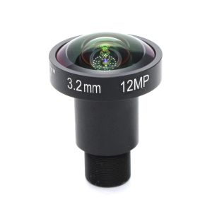 China 3.2-M12-12MP-F2-IR 1/1.8 1/1.7'' 1/2.3'' format 3.2mm F2.0 12mp M12 4K Board Wide Angle Lens on sale