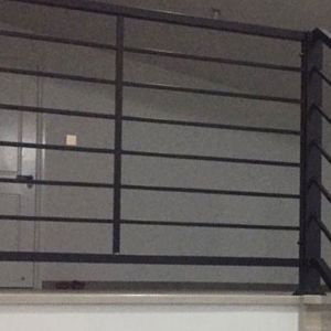 Metal Aluminum Stair Railing Indoor Interior Handrail