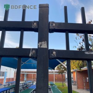 Wheelchair Accessible Tubular Steel Fence Inclusive Design