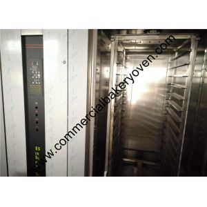 Gas Power Commercial Convection Oven Stainless Steel Trolley PC Control