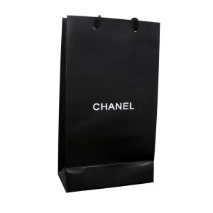 Small Paper Carrier Bag With Foil Hot Stamp Logo for Advertising