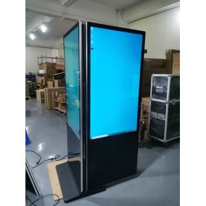 NFC 500nits 55 Inch Lcd Billboard Digital Signage Capacitive Touch