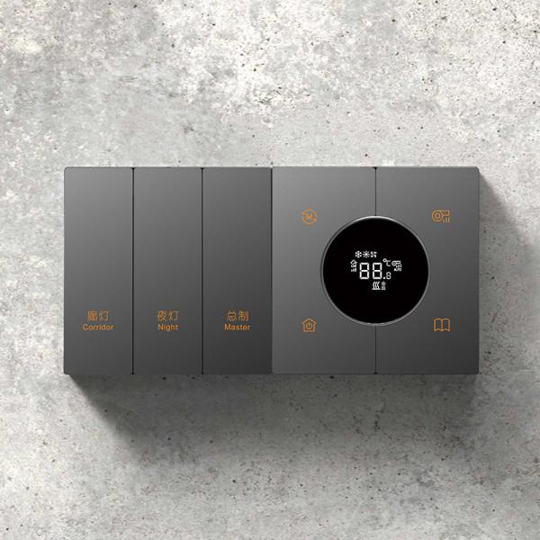 Buy 24V Smart Home Thermostat KNX Protocol Cooling / heating Function at wholesale prices