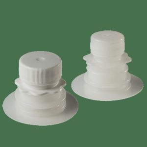 Food Grade PP / PE Material Bag Spout Bib Valve Fitment With 2 Years Warranty